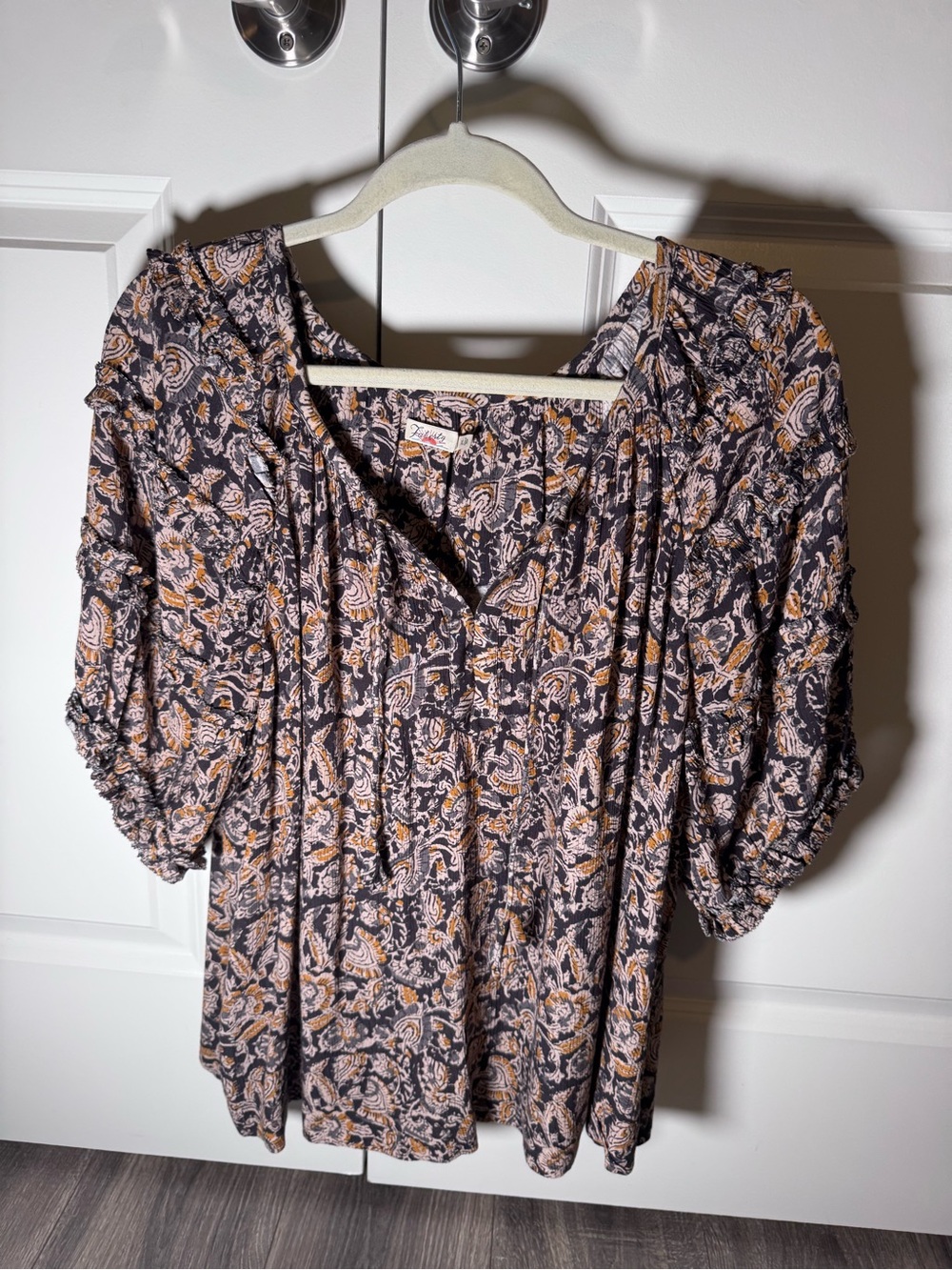 Women’s Paisley Peasant Top - Faherty